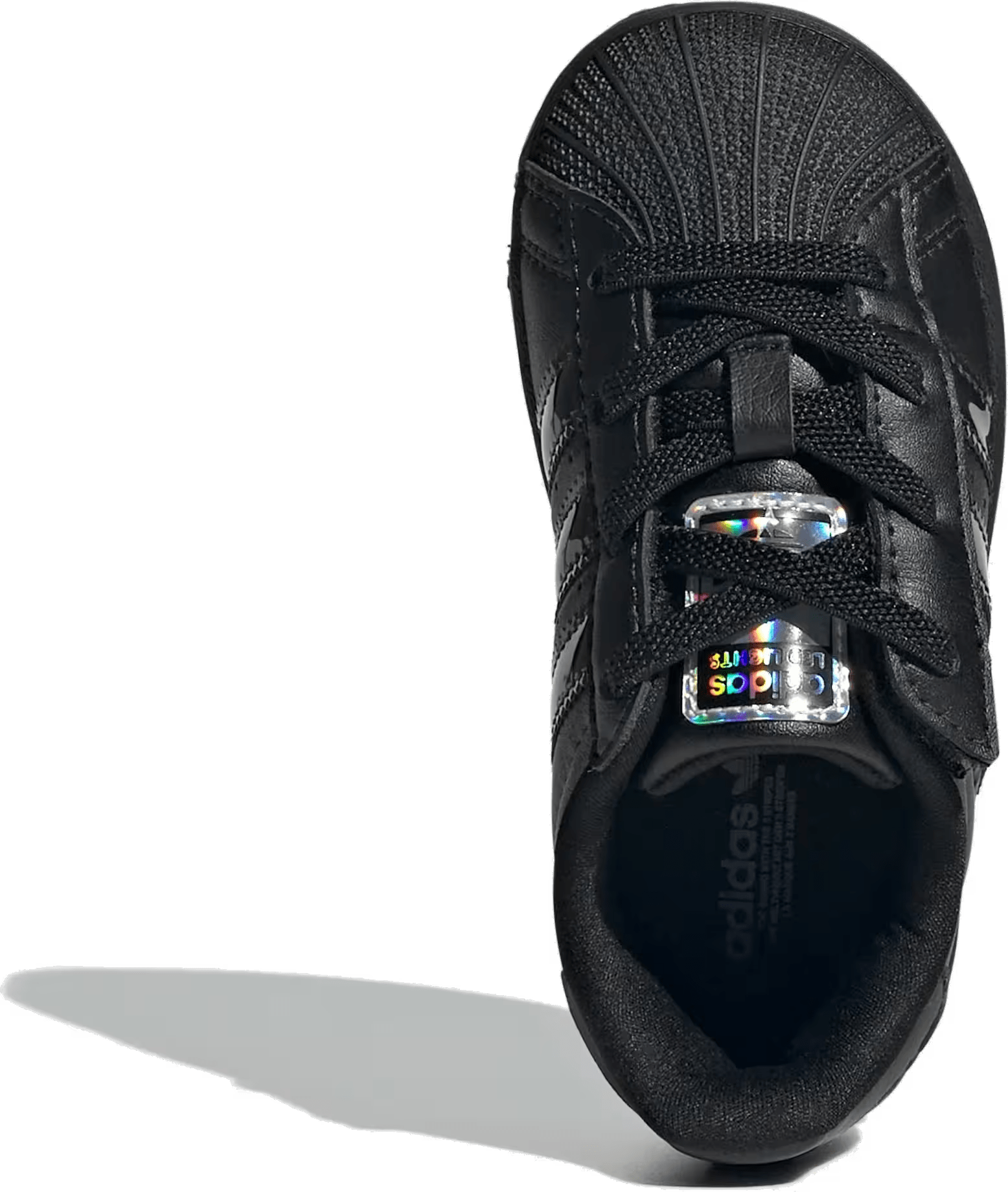 adidas Superstar LED Lights Comfort Closure Core Black Preloved Violet (TD)