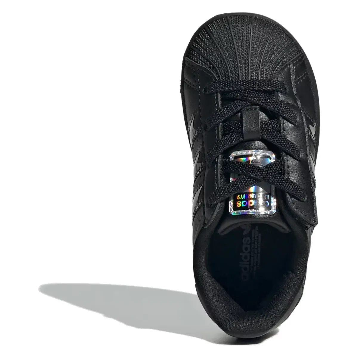 adidas Superstar LED Lights Comfort Closure Core Black Preloved Violet (TD)