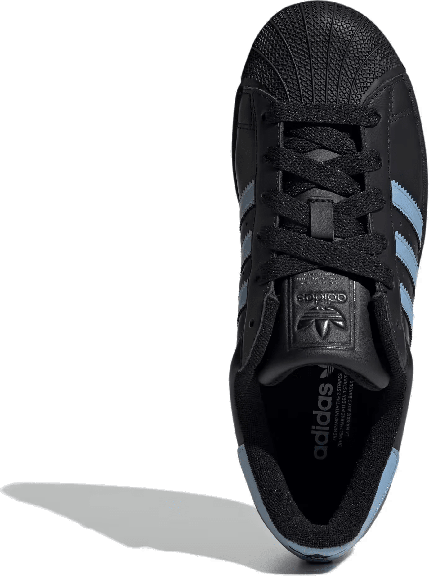 Adidas Superstar II Wmns "Black Blue"