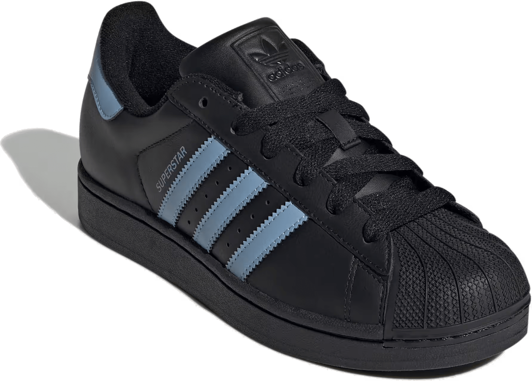 Adidas Superstar II Wmns "Black Blue"