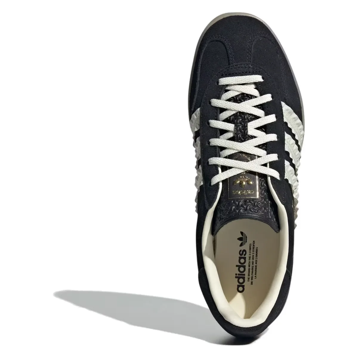 Adidas Gazelle Indoor Wmns "Black Cream White"