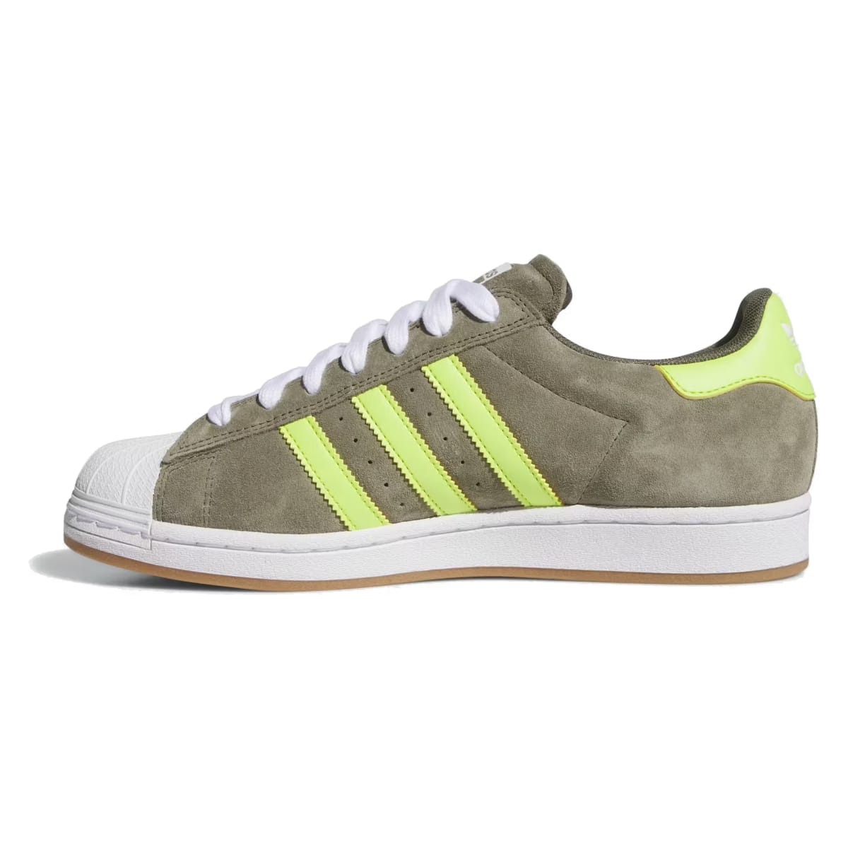 adidas Superstar Olive Strata Semi Solar Yellow Gold Metallic