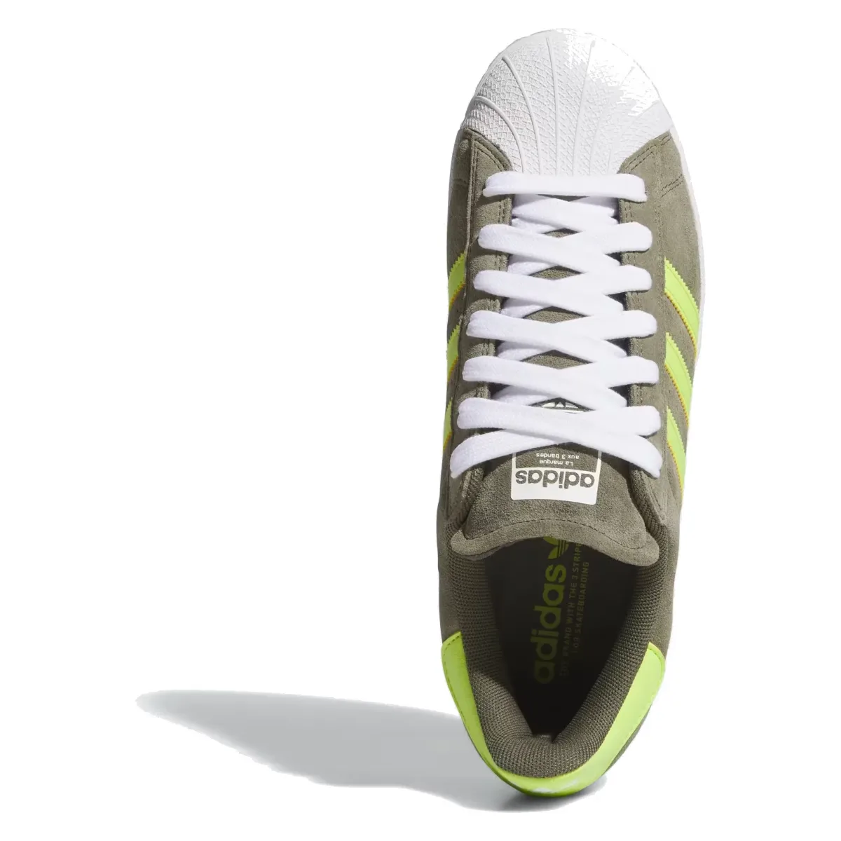 adidas Superstar Olive Strata Semi Solar Yellow Gold Metallic