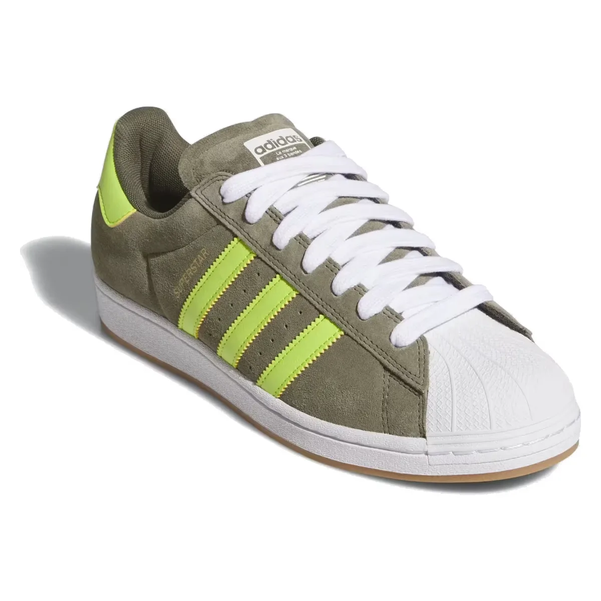 adidas Superstar Olive Strata Semi Solar Yellow Gold Metallic