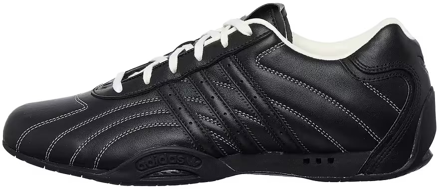 adidas Adi Racer Lo Black White Stitch
