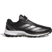 adidas Adizero ZG Lo BOA Spikeless Golf Black Silver Metallic