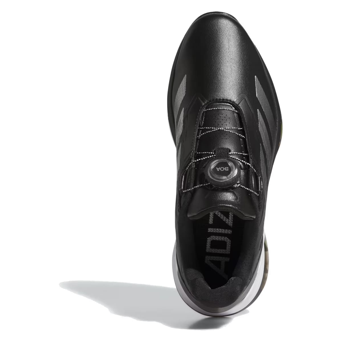 adidas Adizero ZG Lo BOA Spikeless Golf Black Silver Metallic