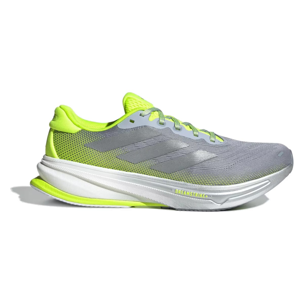 adidas Supernova Rise 2 Halo Silver Silver Metallic Lucid Lemon