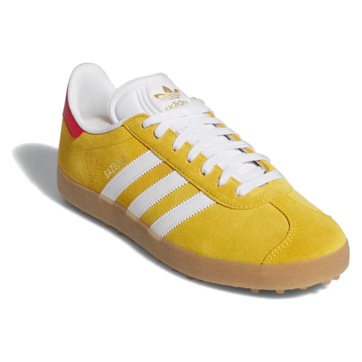 Adidas Gazelle Spikeless Golf "Bold Gold"