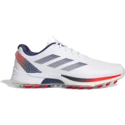 adidas Adizero ZG Spikeless Golf Cloud White Dark Blue Red