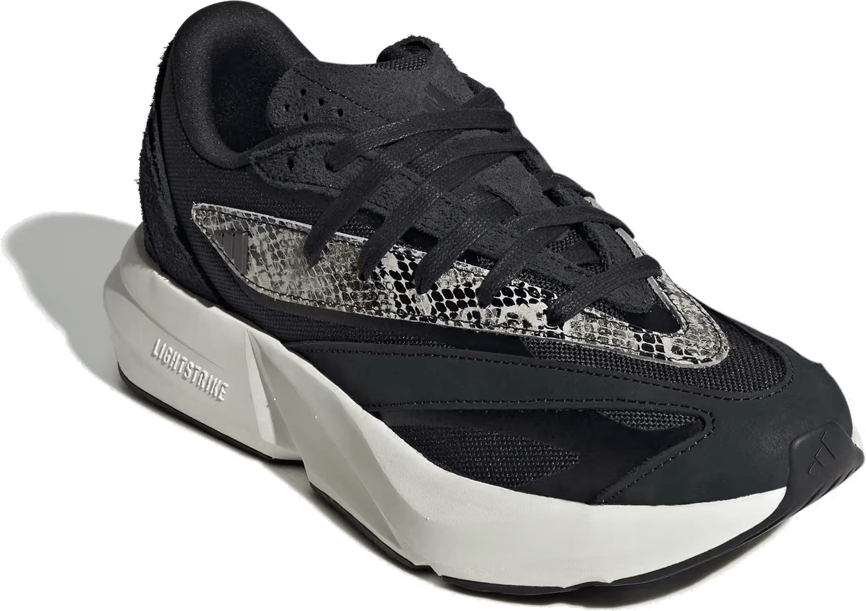 adidas Lightblaze Core Black Grey Six Iron Metallic (Women's)