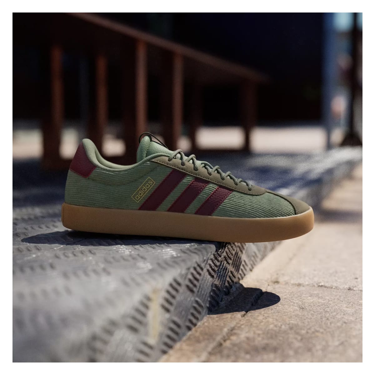 adidas VL Court 3.0 Tent Green Shadow Red