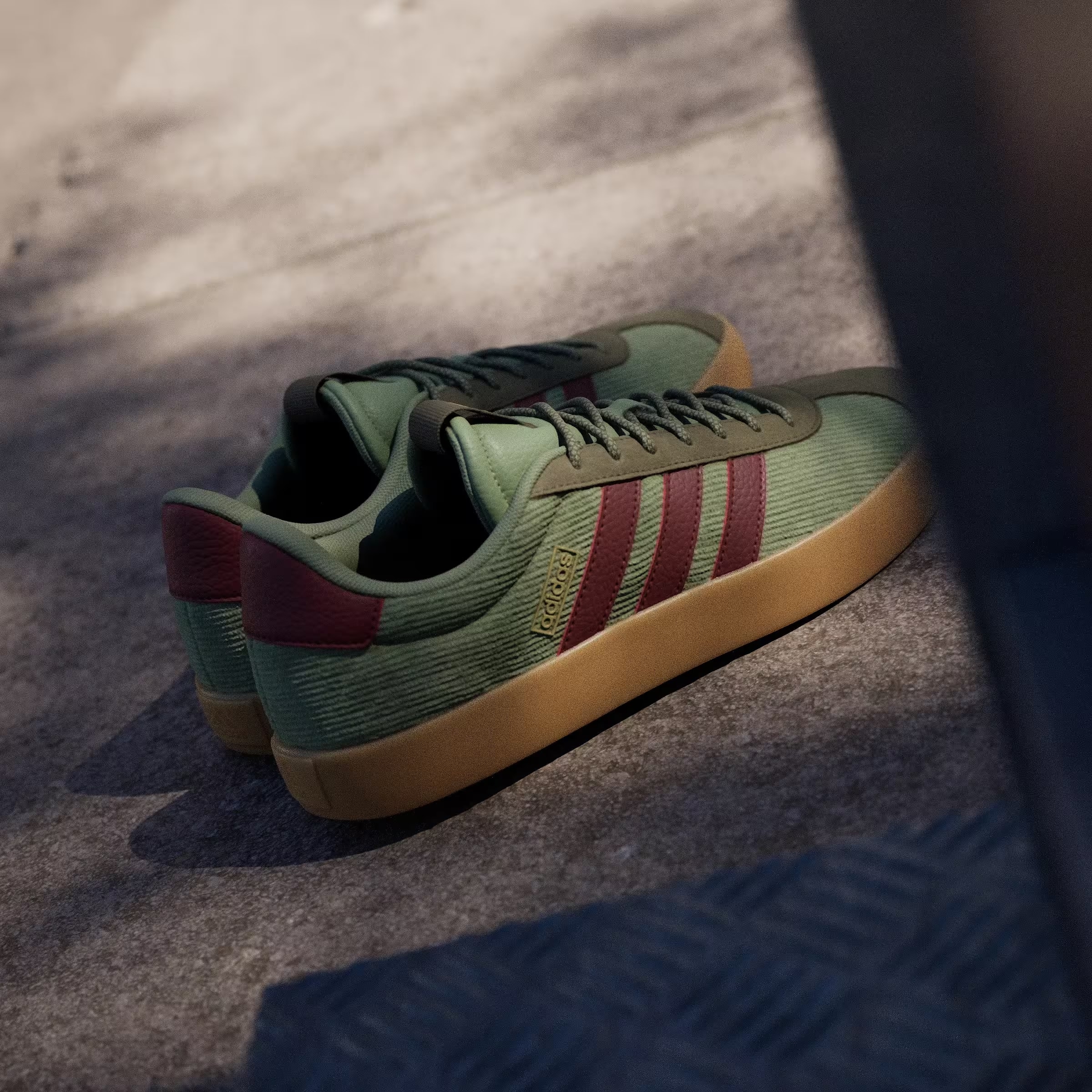 adidas VL Court 3.0 Tent Green Shadow Red