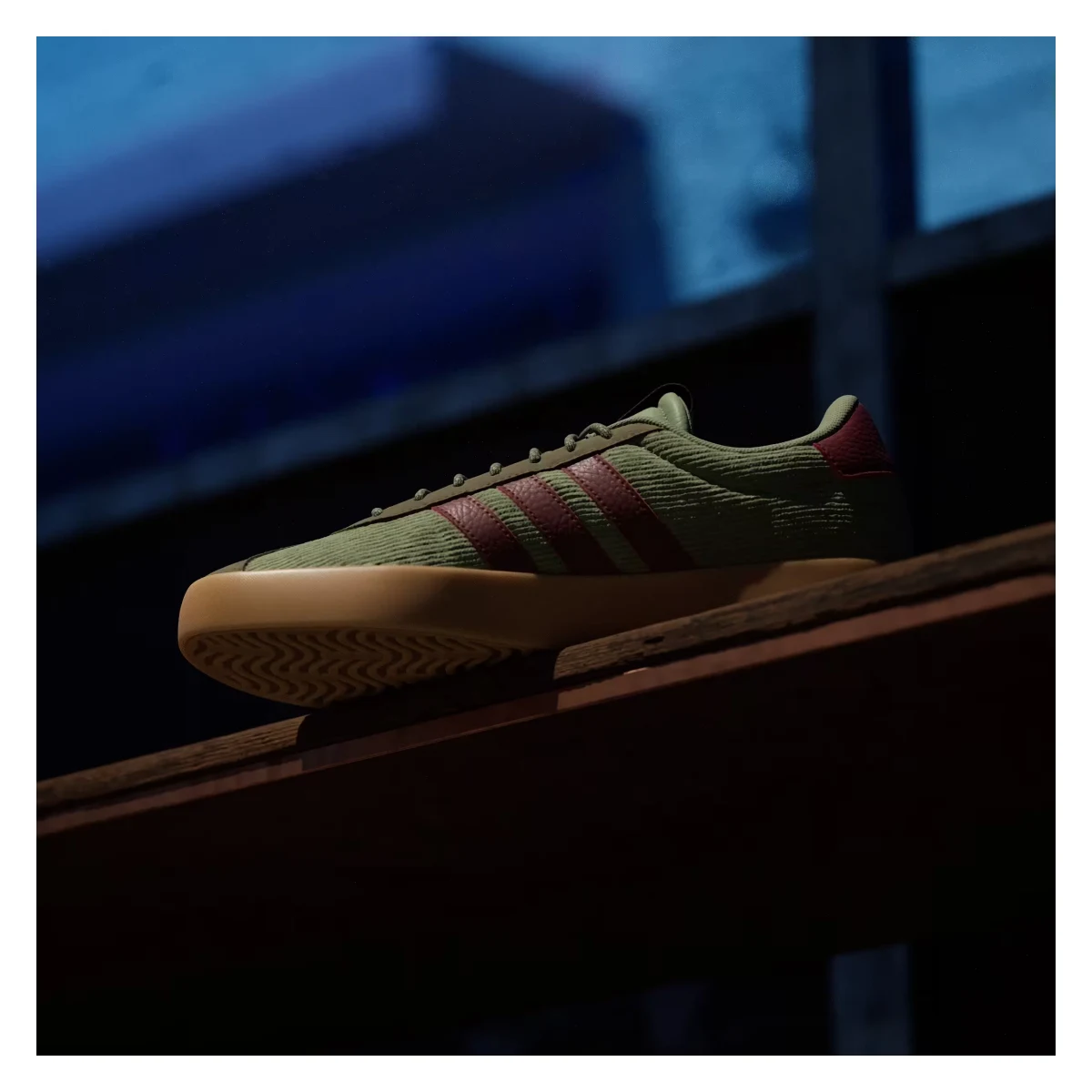adidas VL Court 3.0 Tent Green Shadow Red