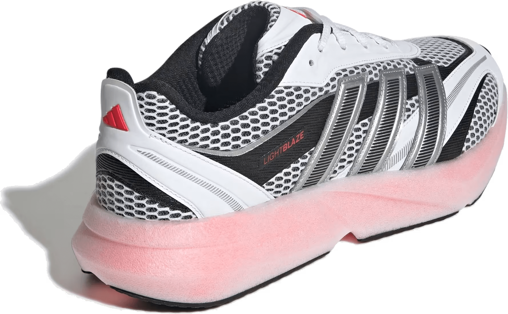 adidas Lightblaze Glow Cloud White Core Black Lucid Red