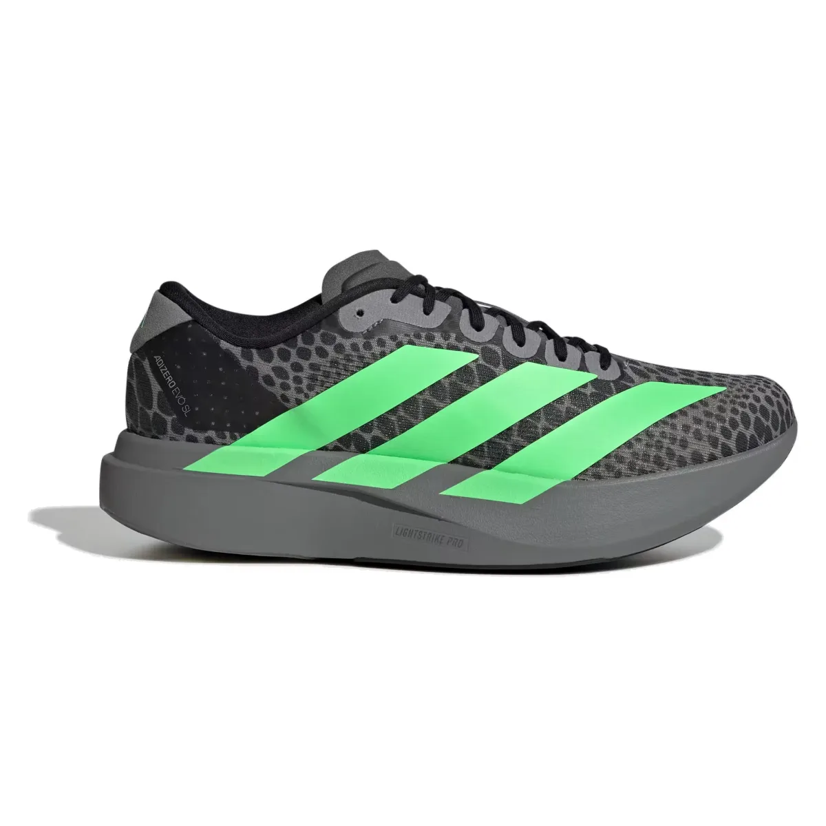 adidas Adizero Evo SL Grey Lime Burst Black