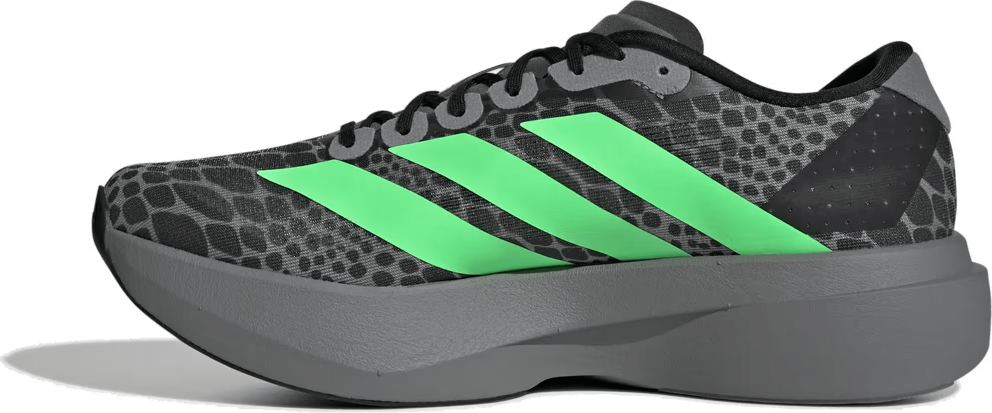 adidas Adizero Evo SL Grey Lime Burst Black