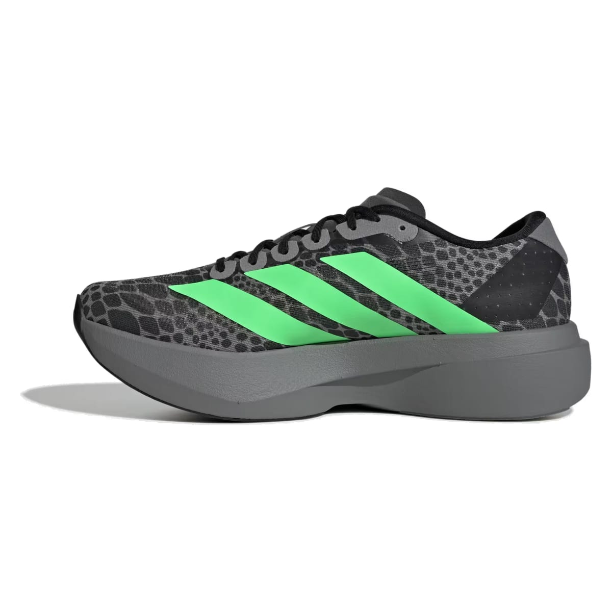 adidas Adizero Evo SL Grey Lime Burst Black