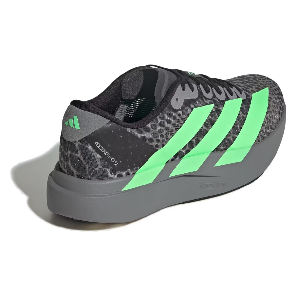 adidas Adizero Evo SL Grey Lime Burst Black