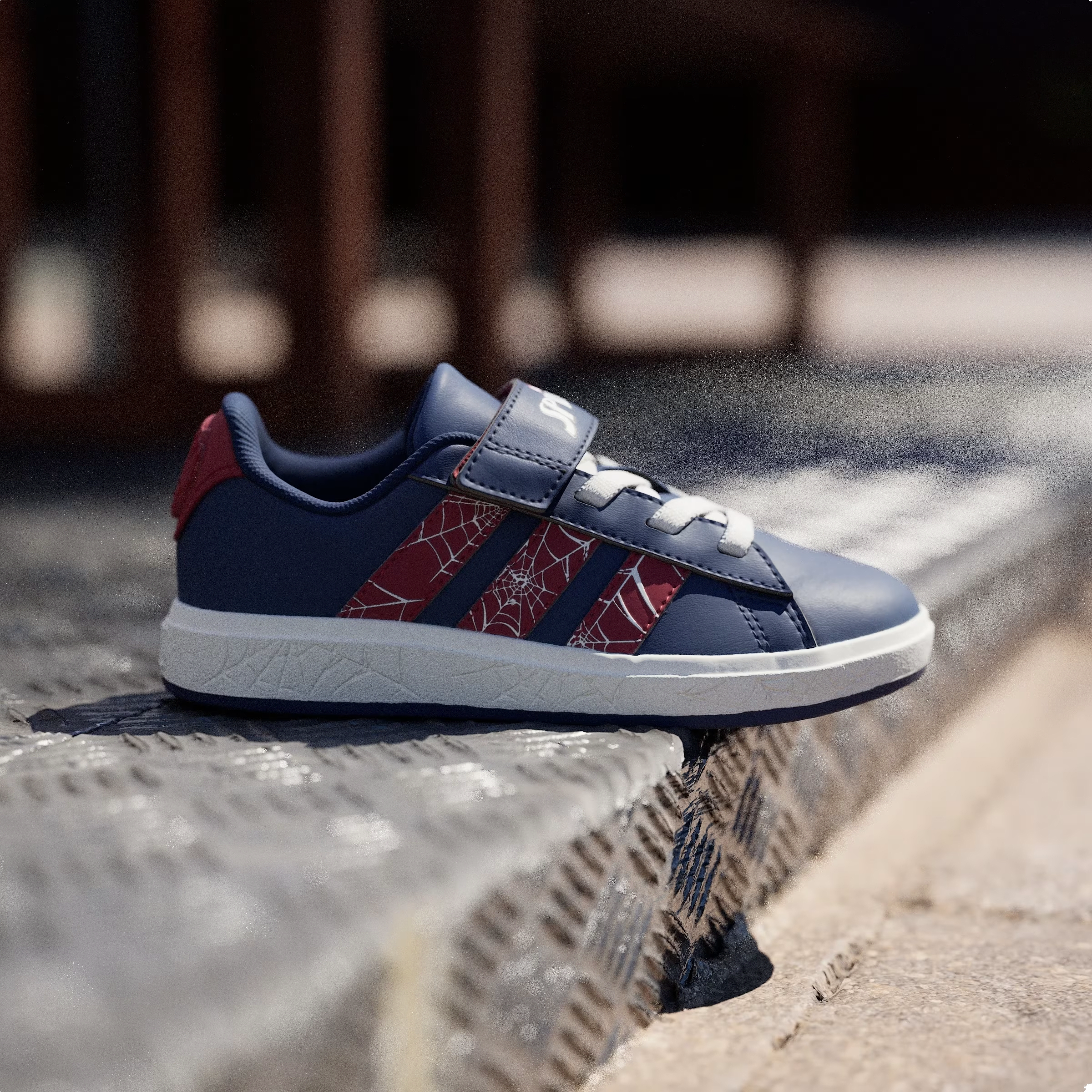 adidas Grand Court Marvel Spider-Man Dark Blue (GS)
