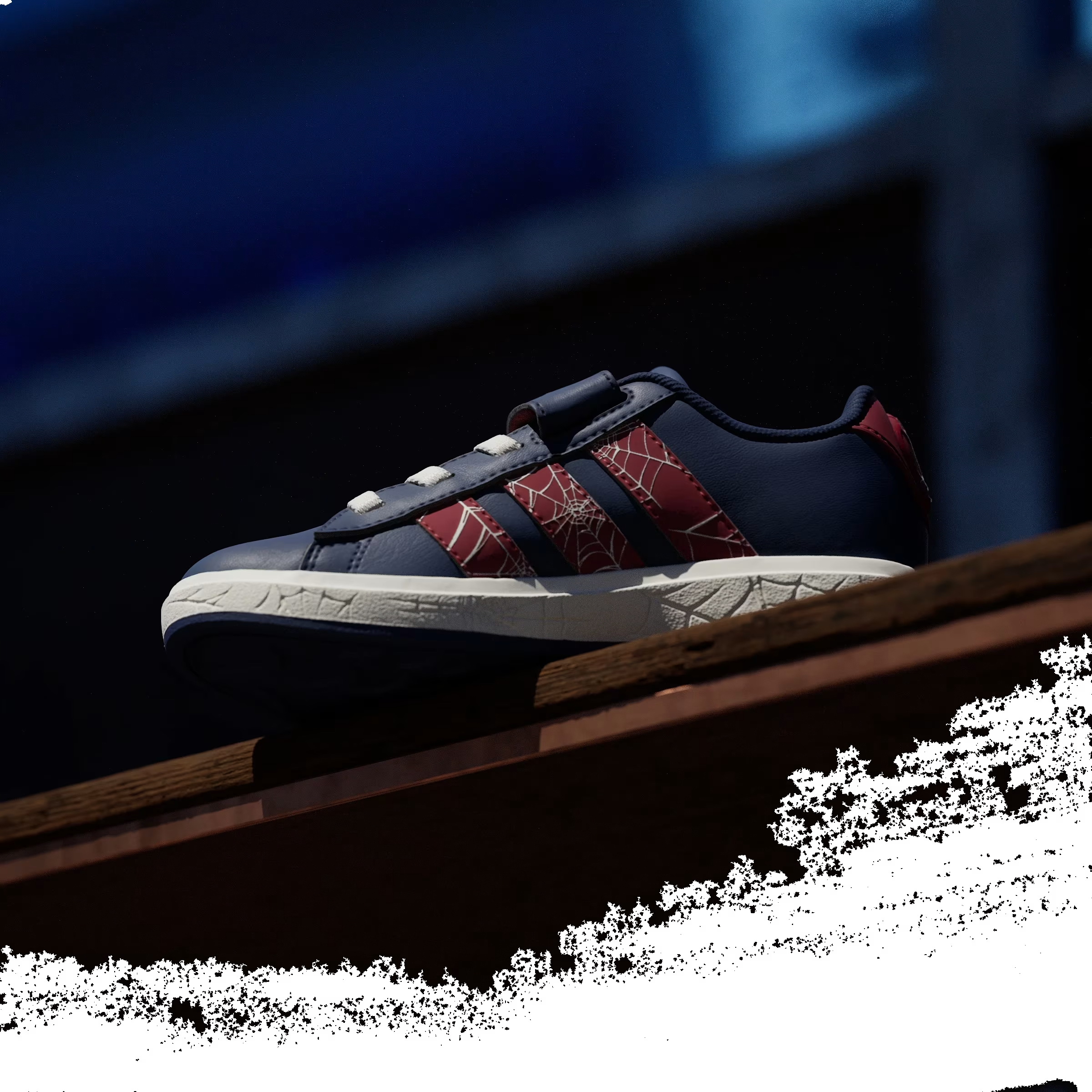 adidas Grand Court Marvel Spider-Man Dark Blue (GS)