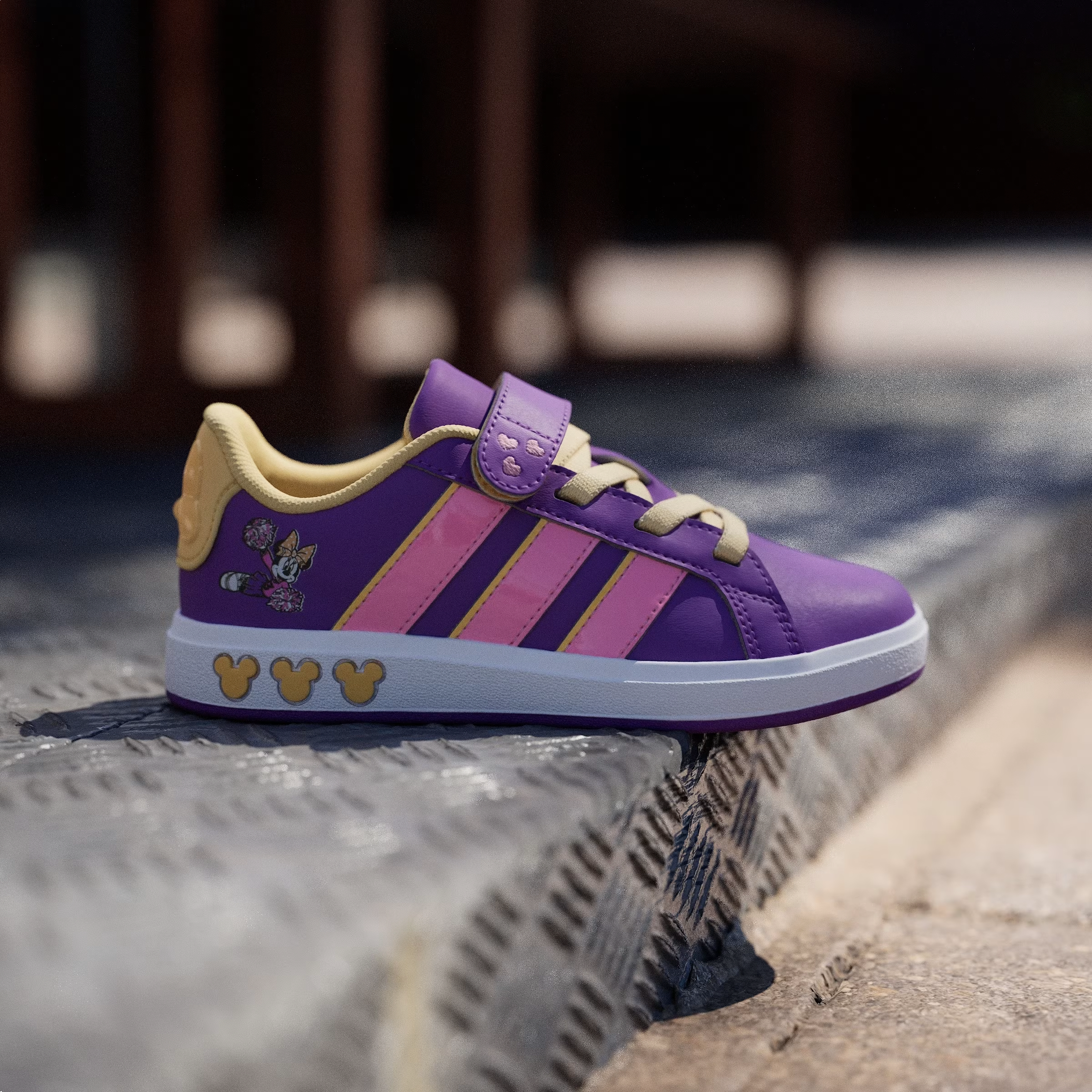 adidas Grand Court Disney Minnie Mouse Active Purple (GS)