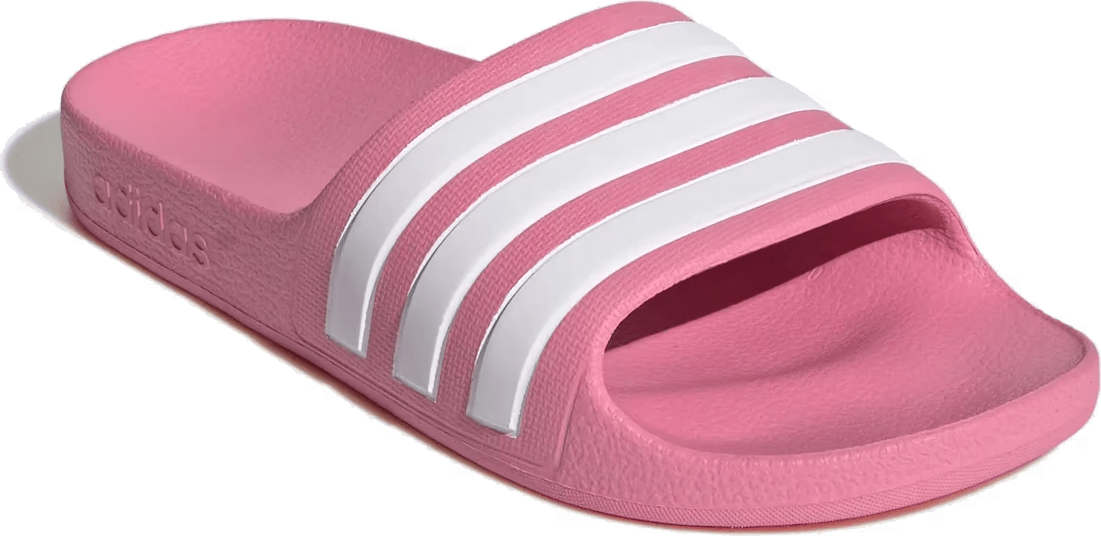 adidas Adilette Aqua Slides Bliss Pink White (GS)