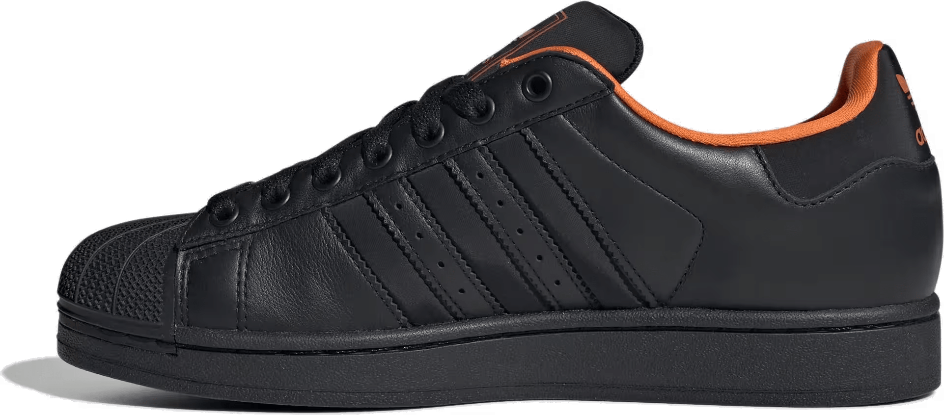 adidas Superstar II Core Black Orange