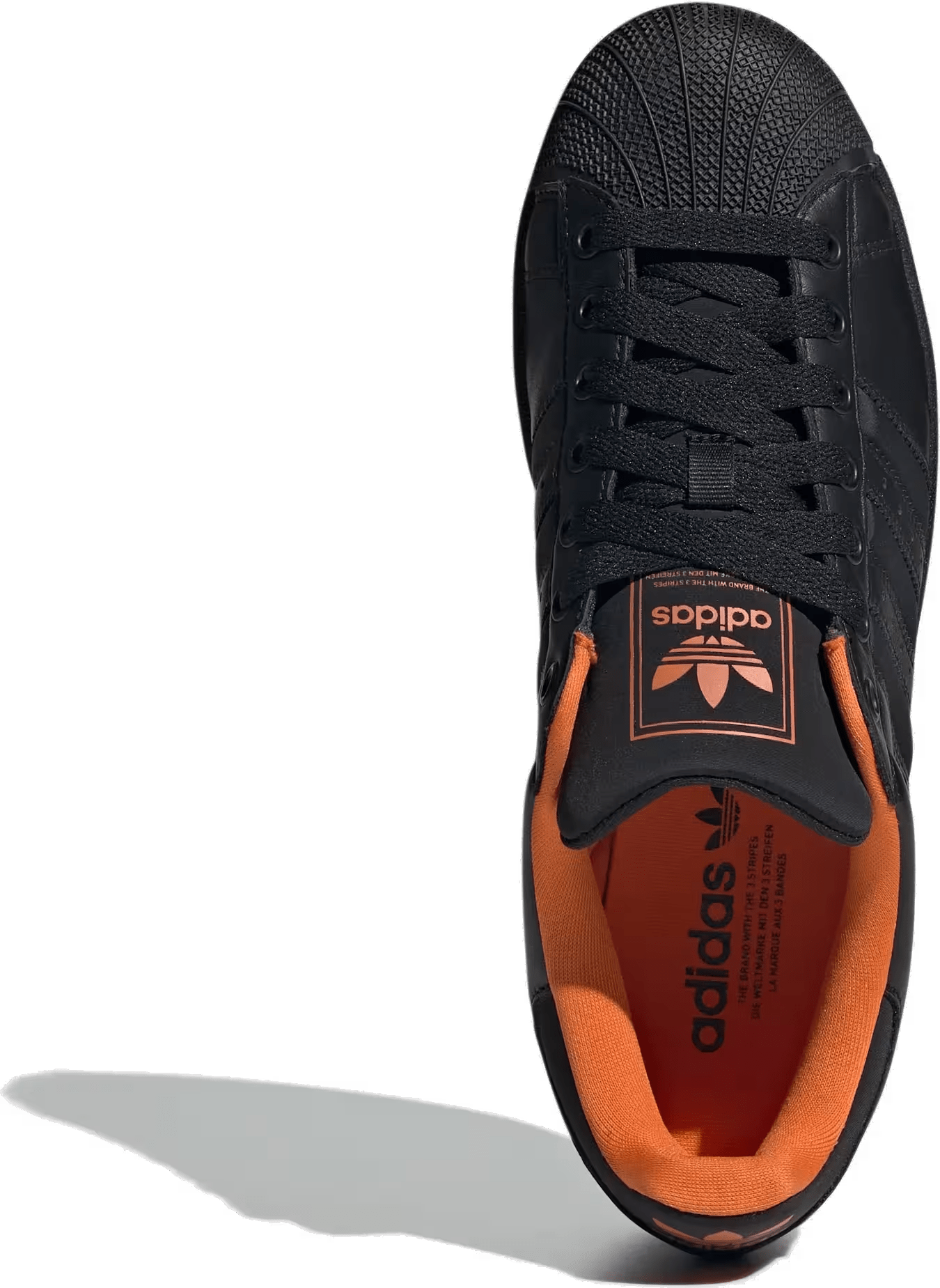 adidas Superstar II Core Black Orange