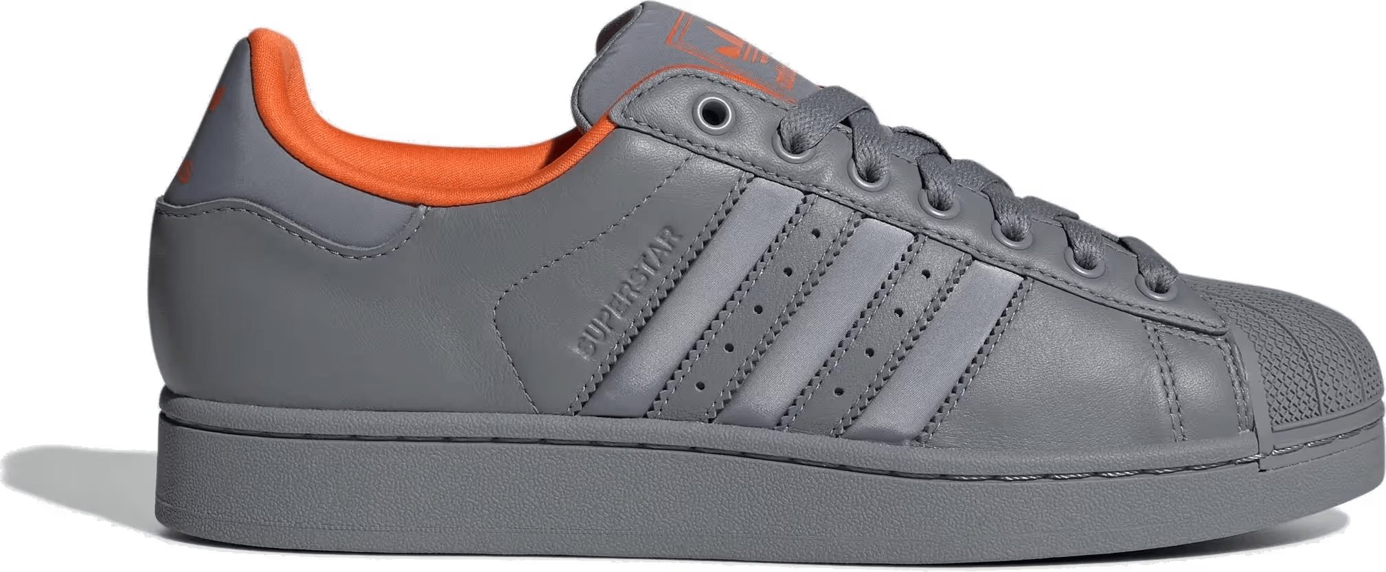 adidas Superstar II Grey Orange
