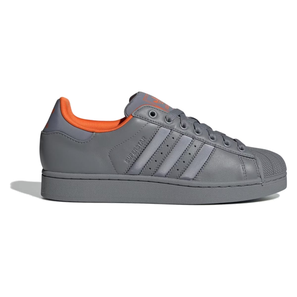 adidas Superstar II Grey Orange