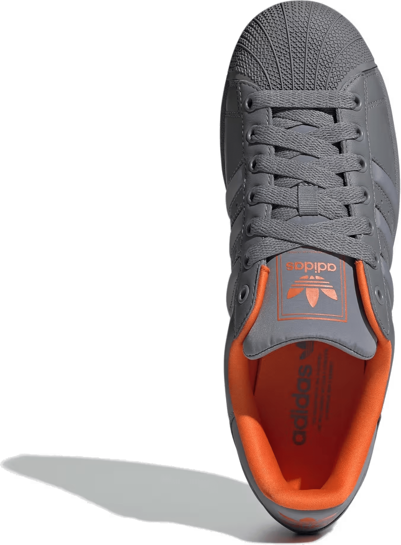 adidas Superstar II Grey Orange