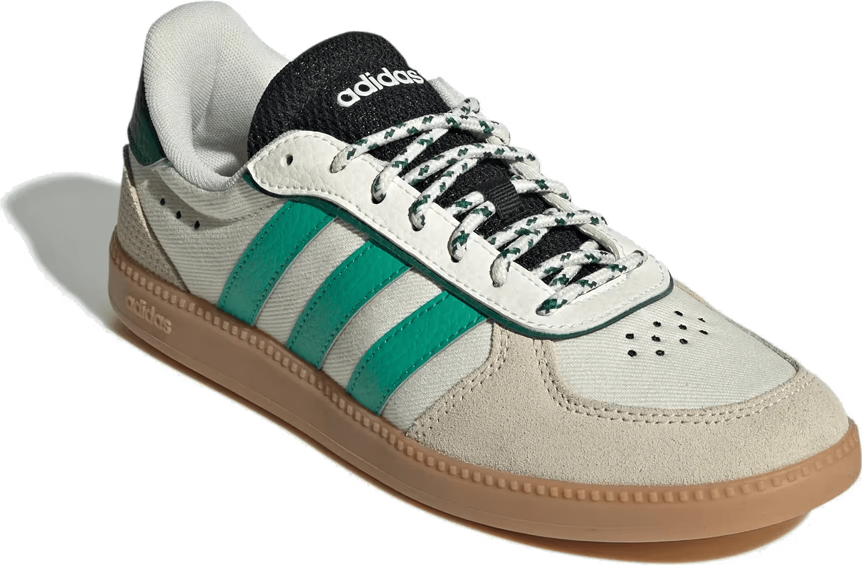 adidas Breaknet Sleek Off White Court Green Core Black (Women's)