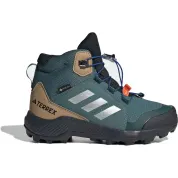 adidas Terrex Mid Gore-Tex Preloved Teal Silver Metallic Semi Lucid Blue (GS)