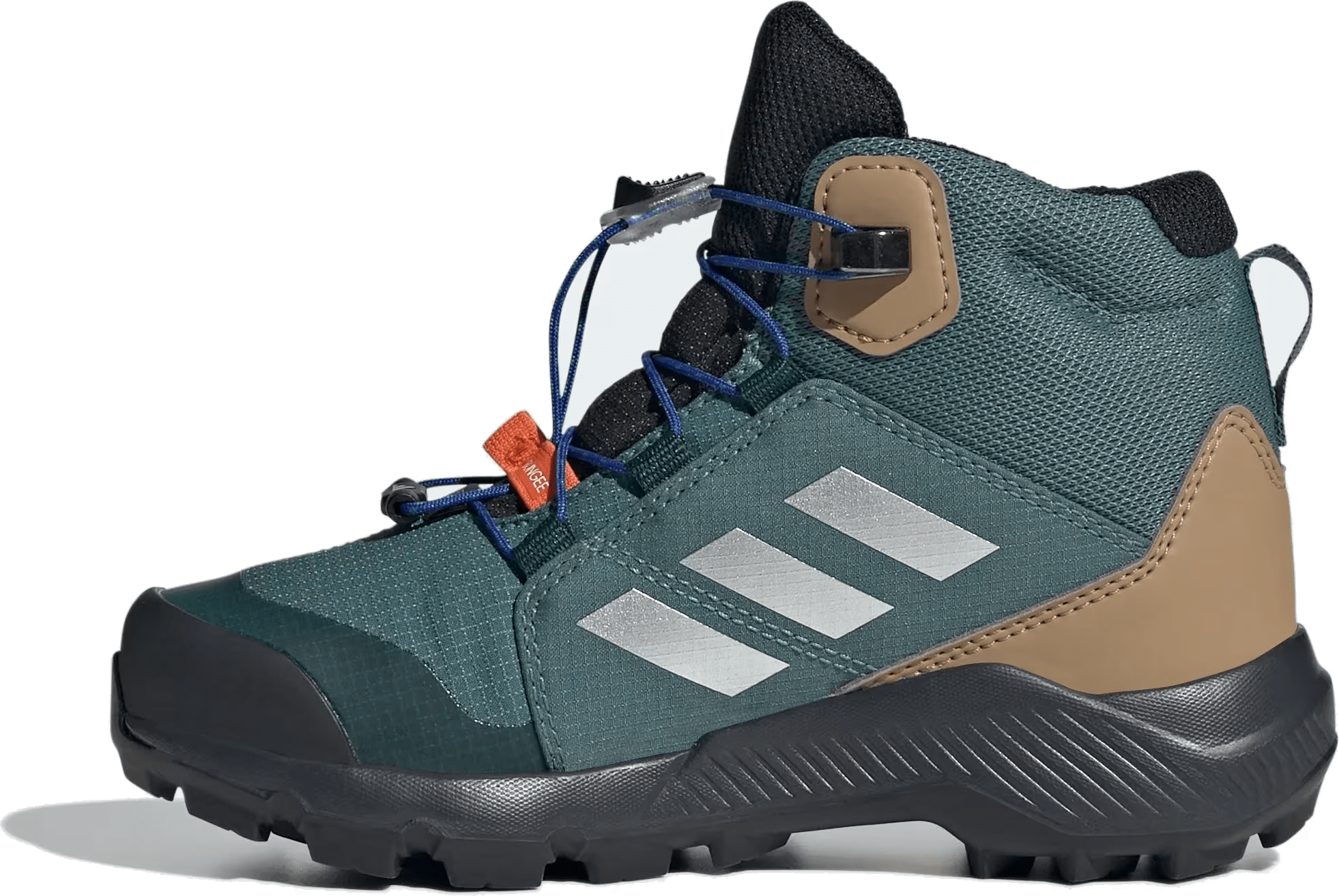 adidas Terrex Mid Gore-Tex Preloved Teal Silver Metallic Semi Lucid Blue (GS)