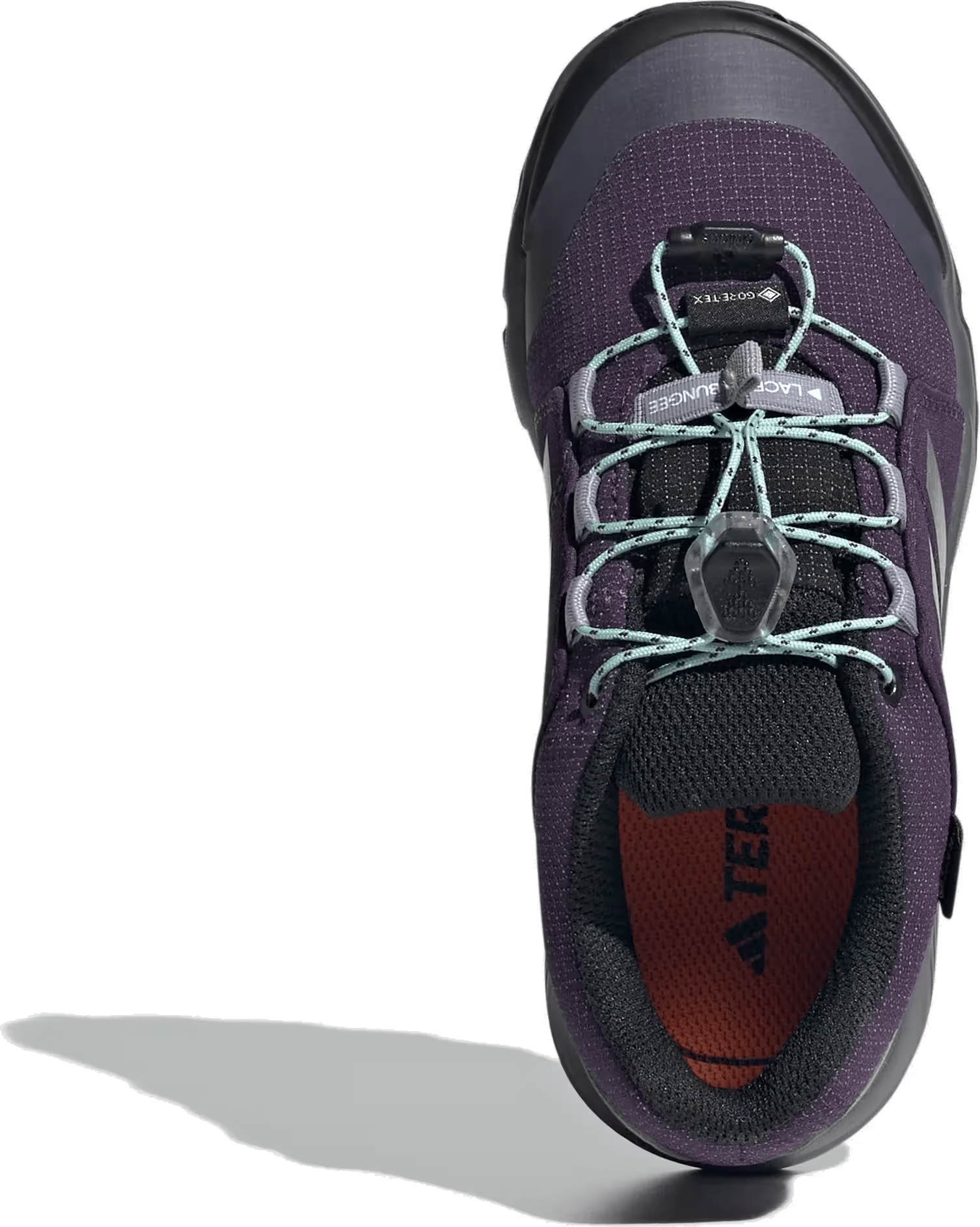 adidas Terrex Gore-Tex Aurora Plum Silver Metallic Semi Flash Aqua (GS)