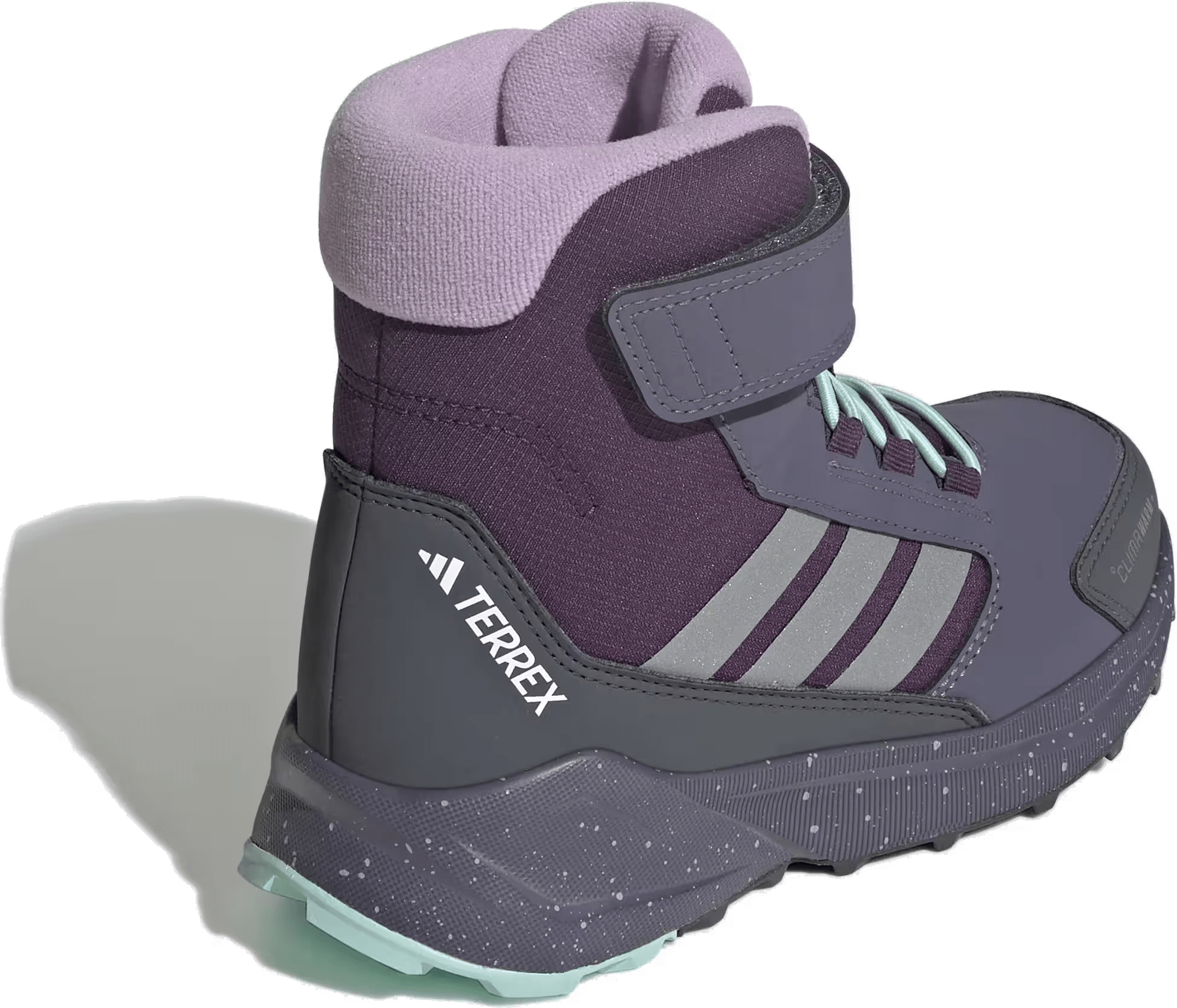 adidas Terrex Trailmaker 2 High Climawarm+ Aurora Plum Semi Flash Aqua (GS)