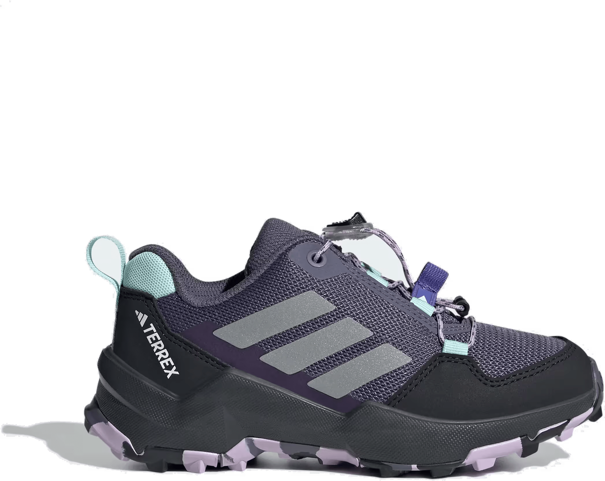adidas Terrex AX4S Speed Lacing Preloved Violet Matte Silver Powder Plum (GS)