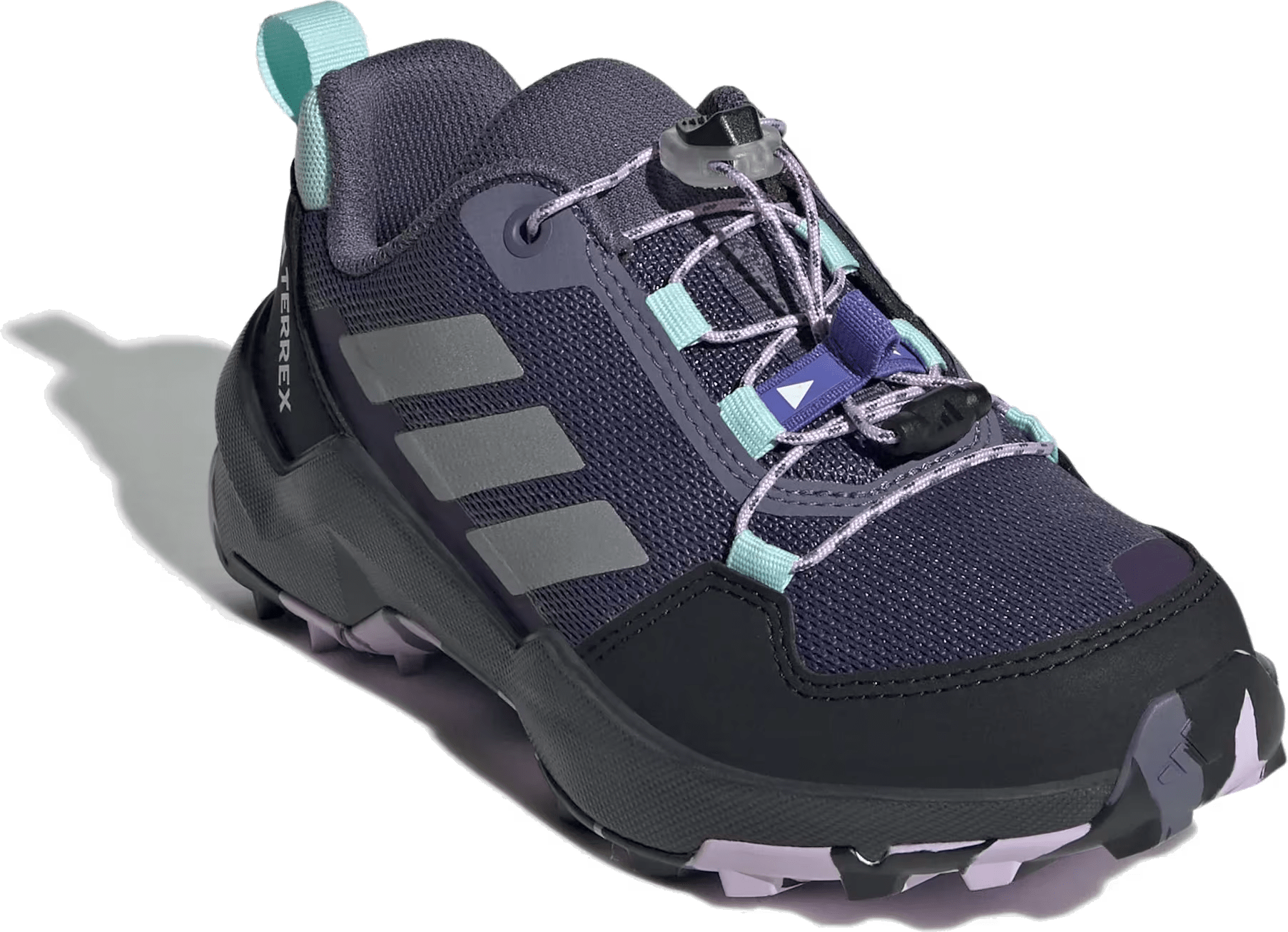 adidas Terrex AX4S Speed Lacing Preloved Violet Matte Silver Powder Plum (GS)