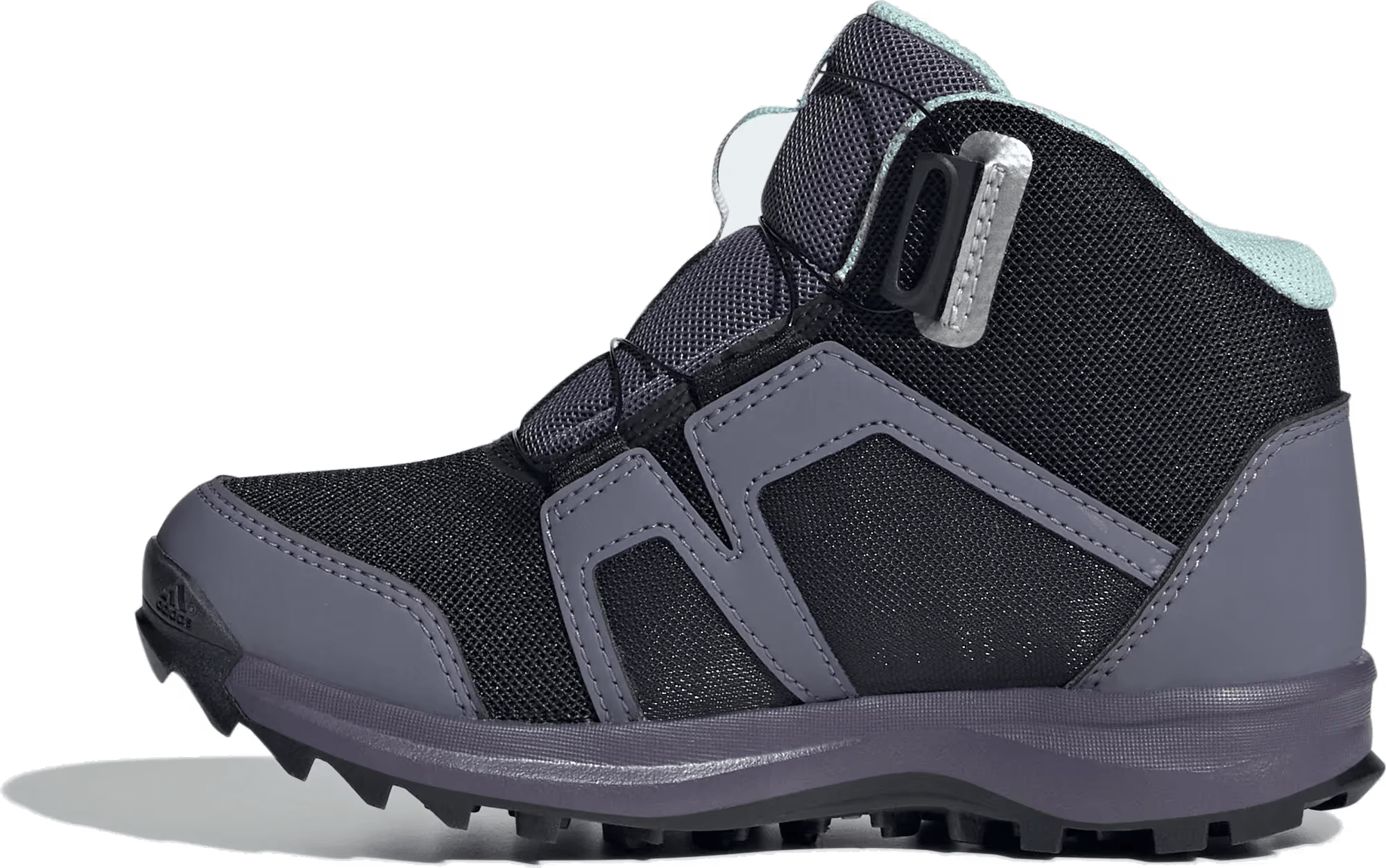 adidas Terrex BOA Mid Rain.RDY Core Black Cloud White Preloved Violet (GS)