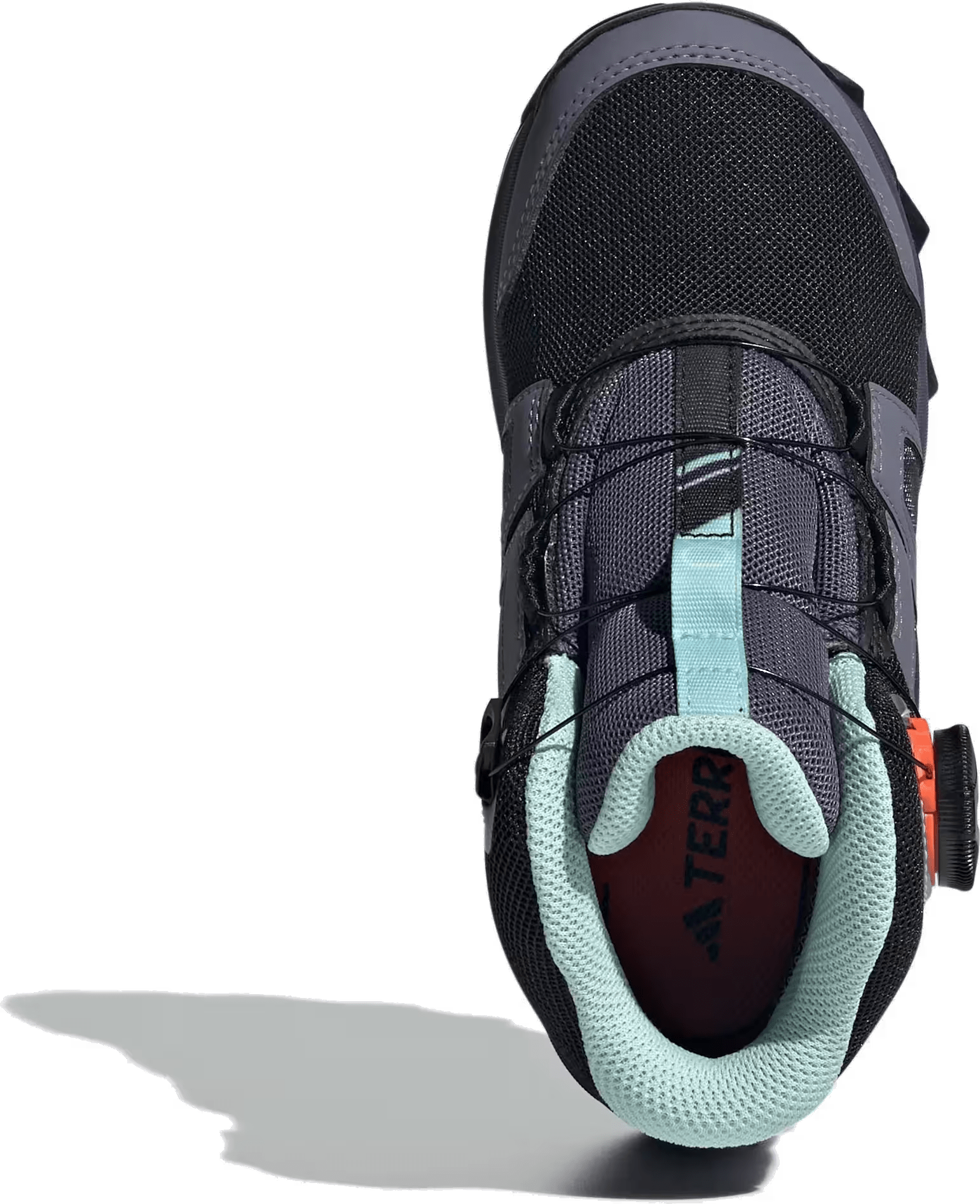 adidas Terrex BOA Mid Rain.RDY Core Black Cloud White Preloved Violet (GS)