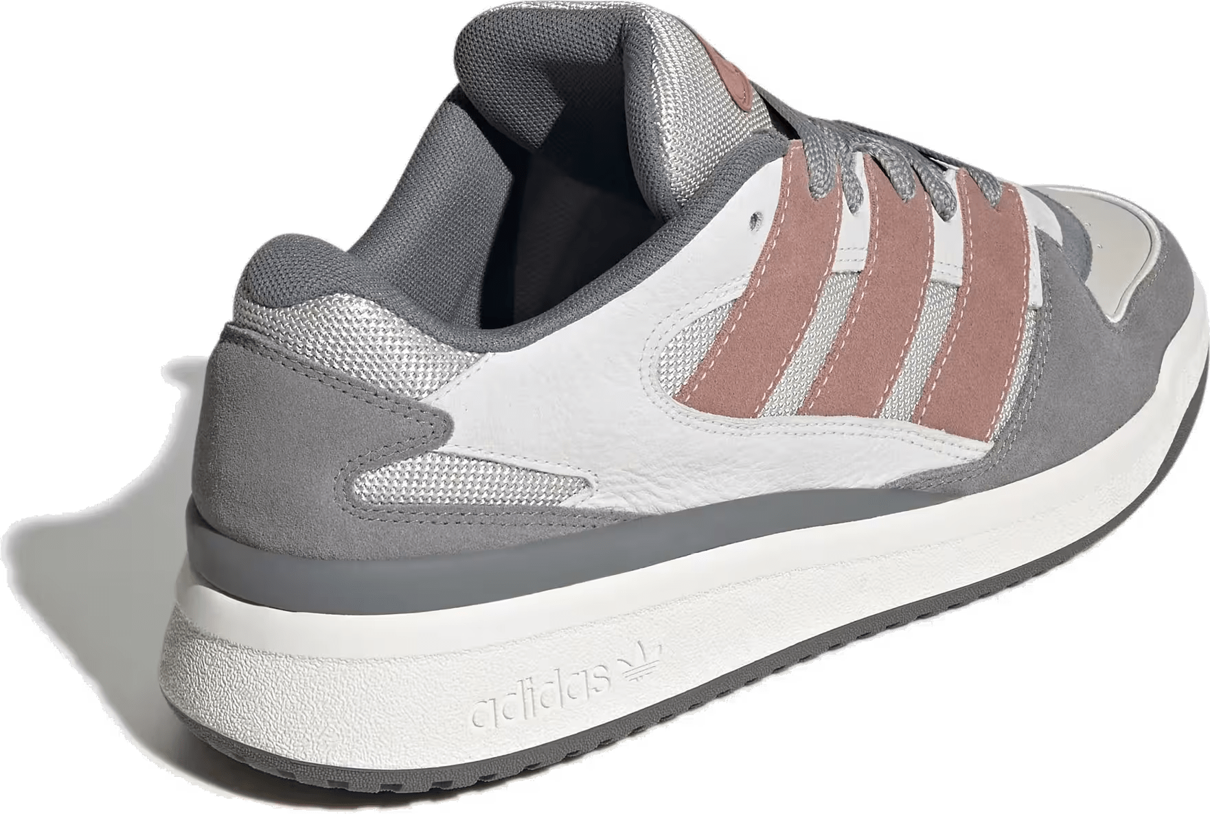 adidas Forum2000 Core White Warm Clay Grey Three