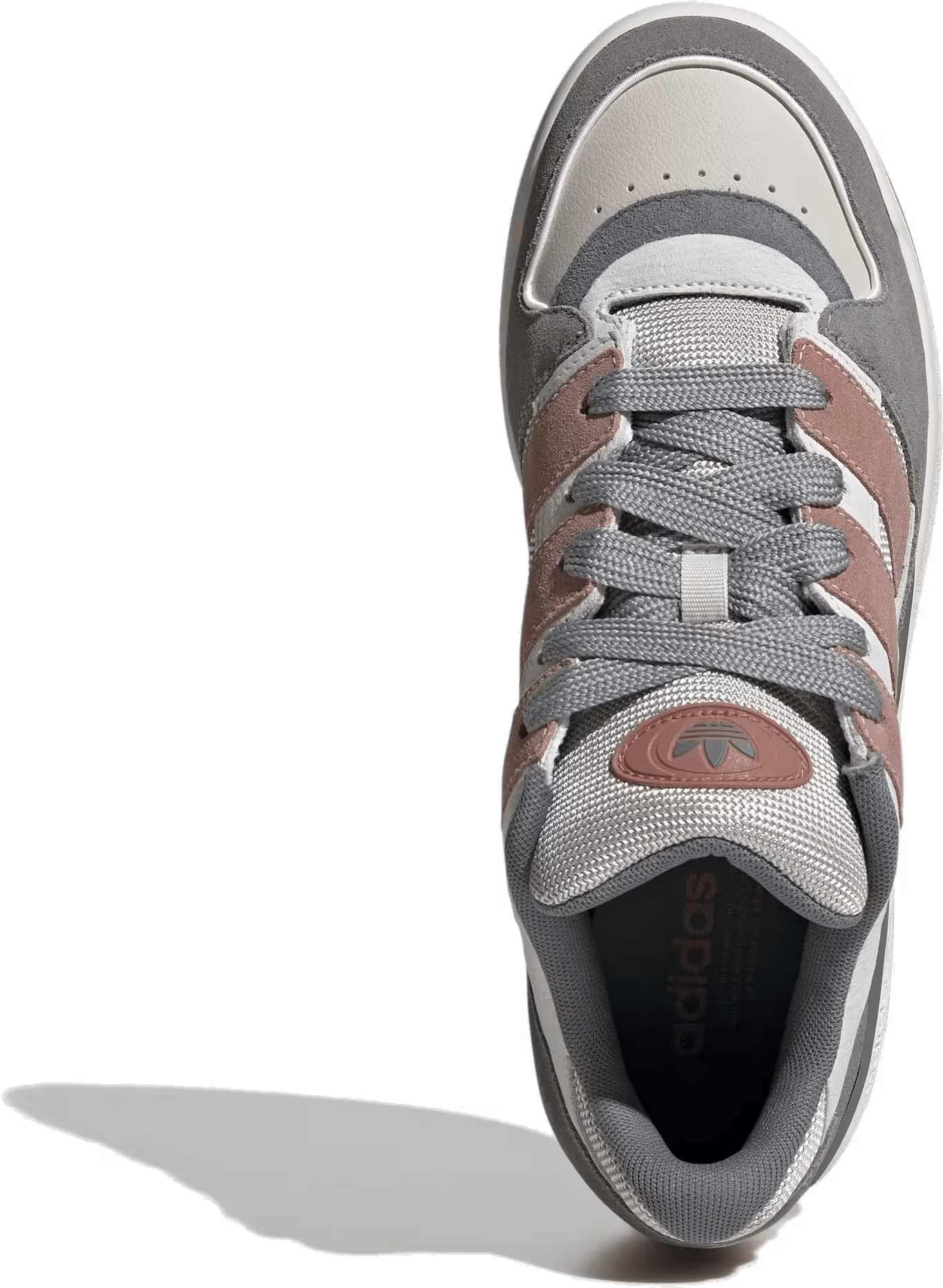 adidas Forum2000 Core White Warm Clay Grey Three