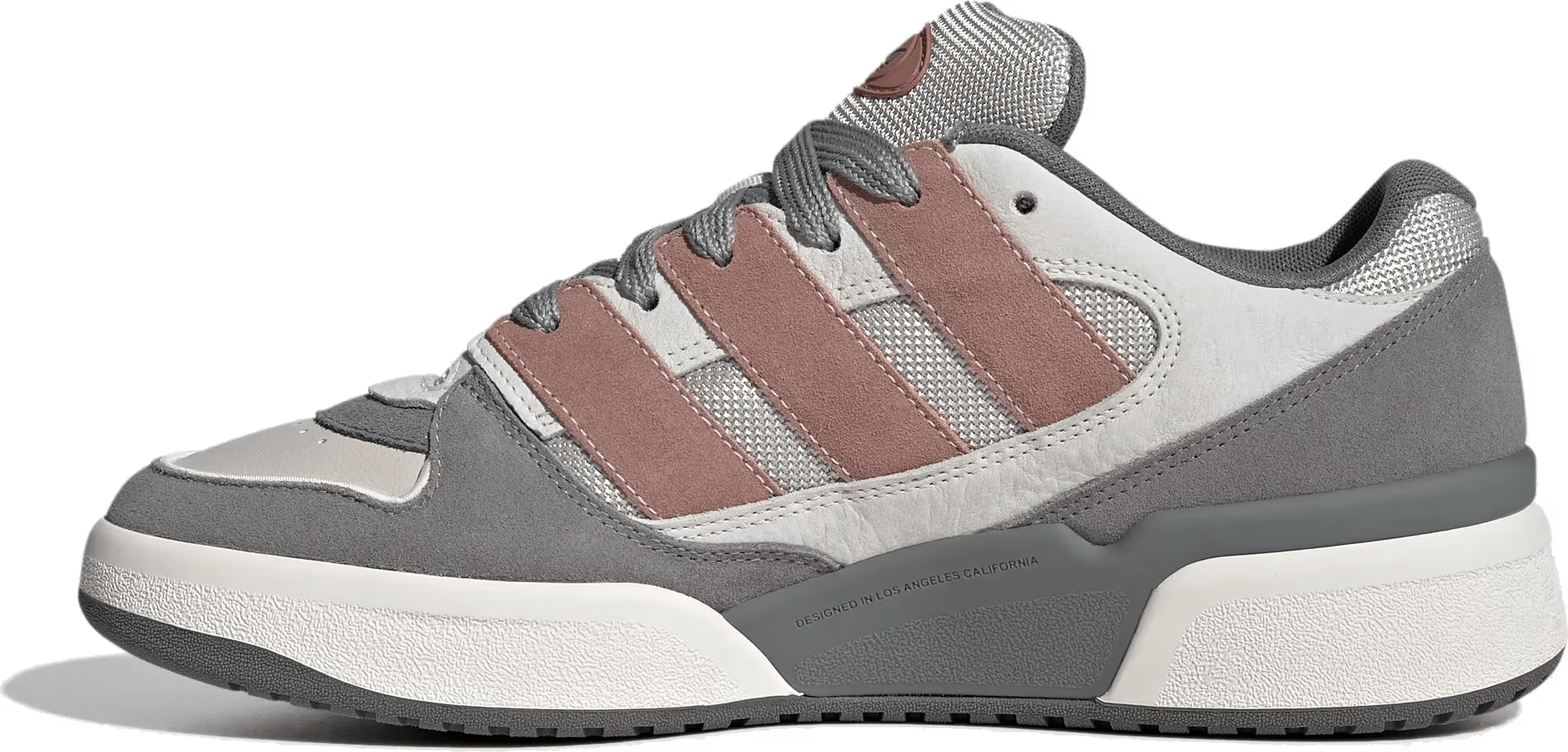 adidas Forum2000 Core White Warm Clay Grey Three