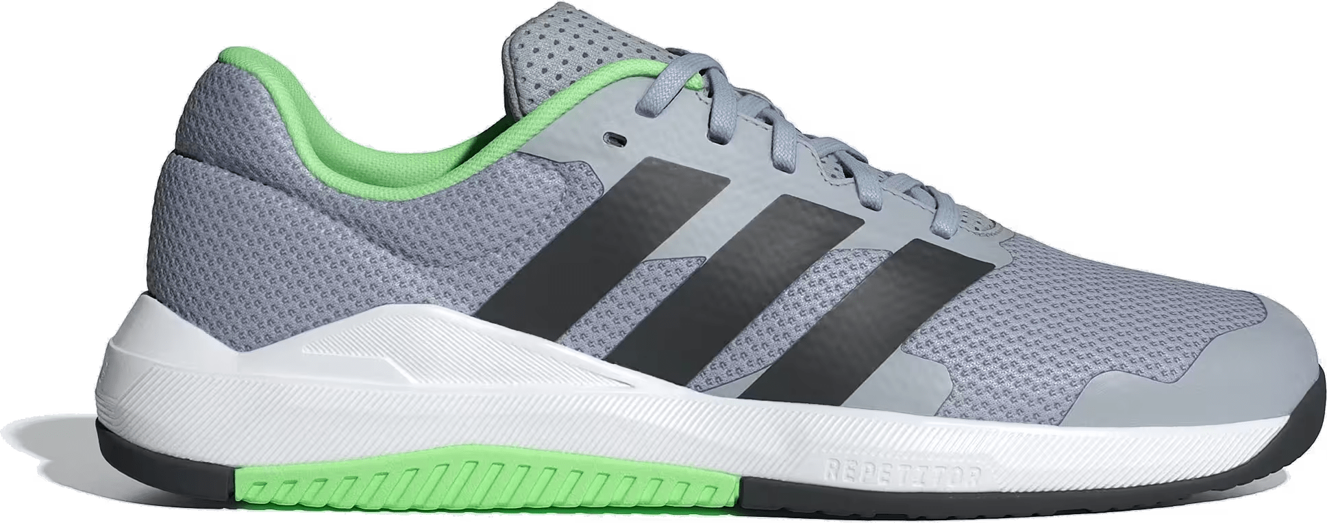 adidas Dropset Base Halo Silver Lime Burst Core Black