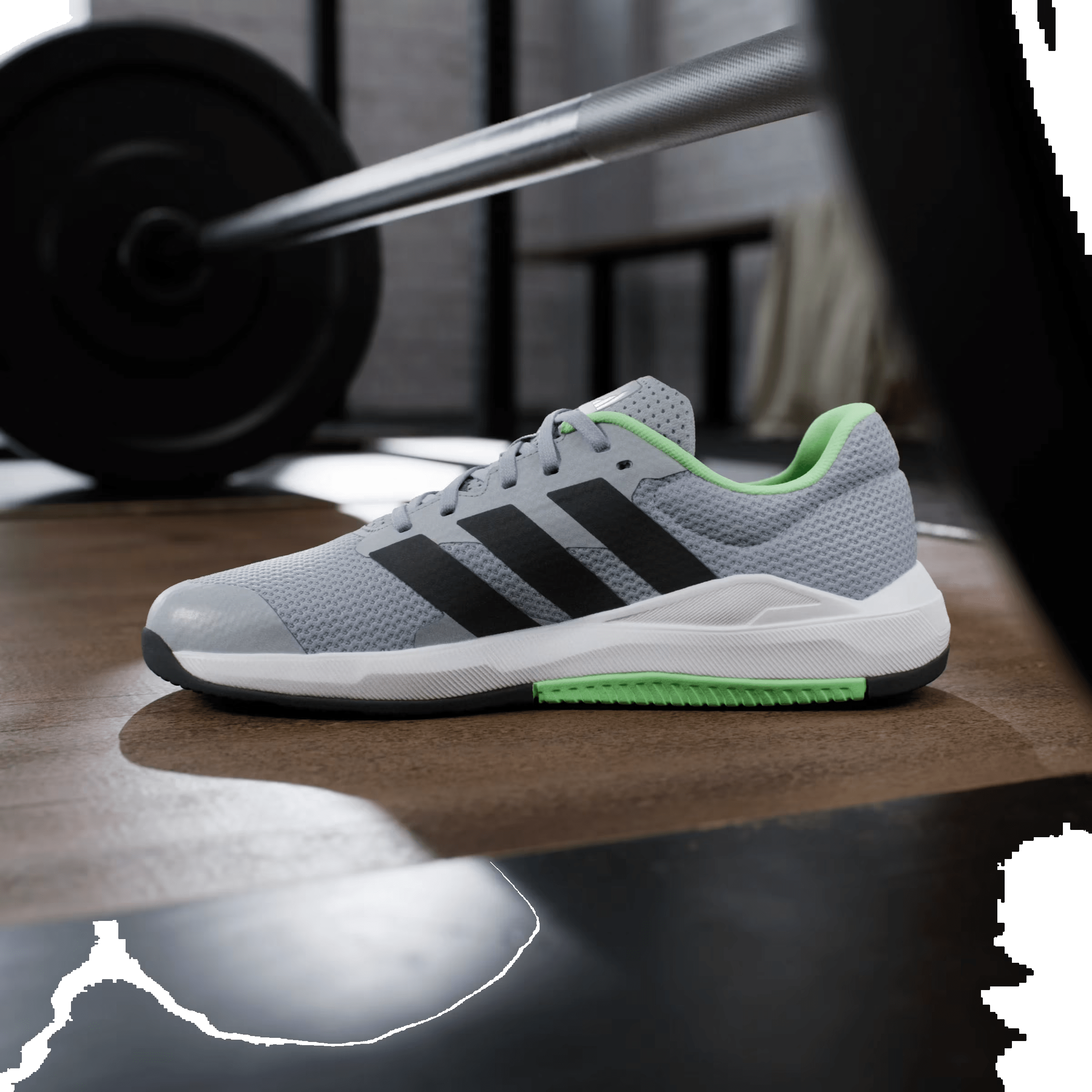 adidas Dropset Base Halo Silver Lime Burst Core Black