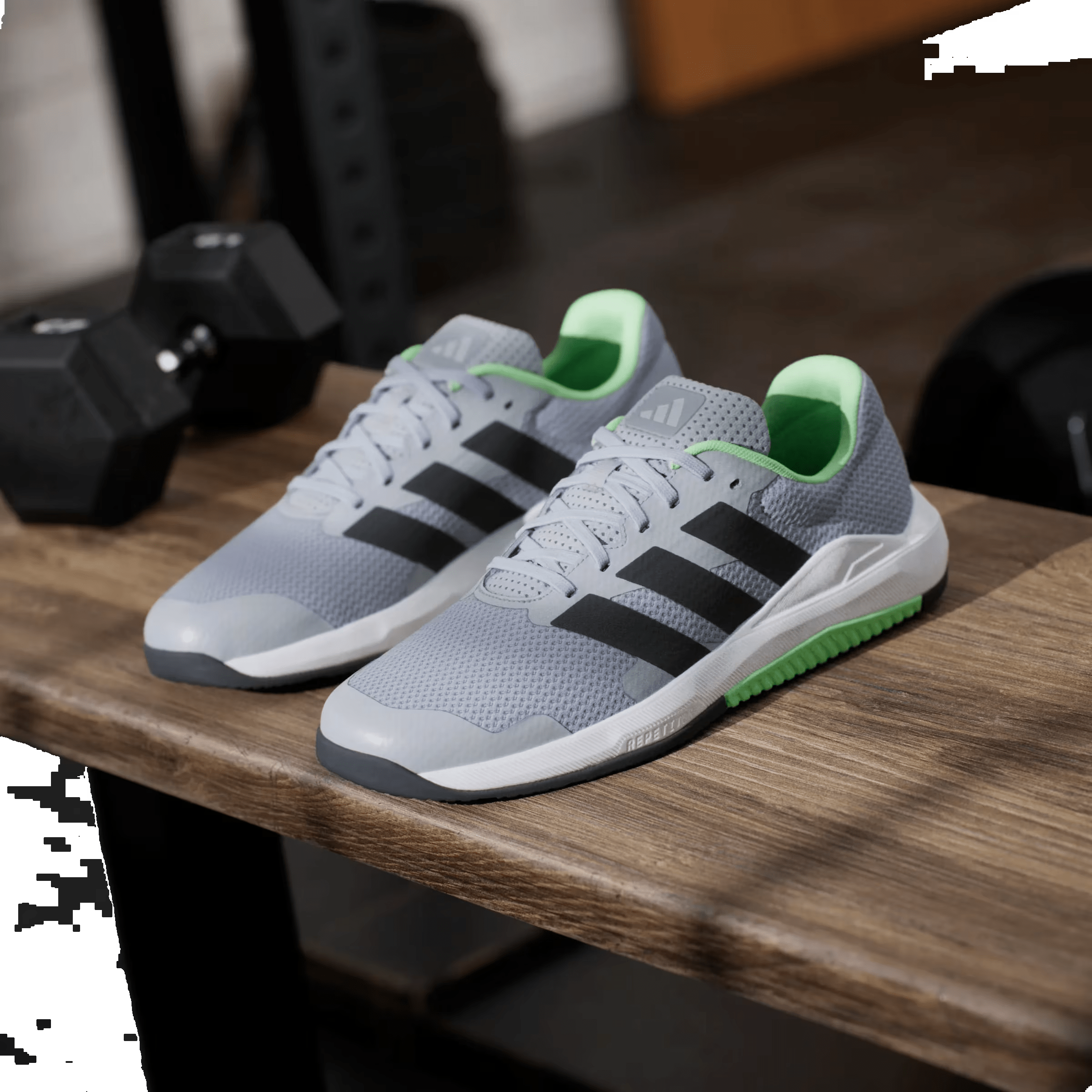 adidas Dropset Base Halo Silver Lime Burst Core Black