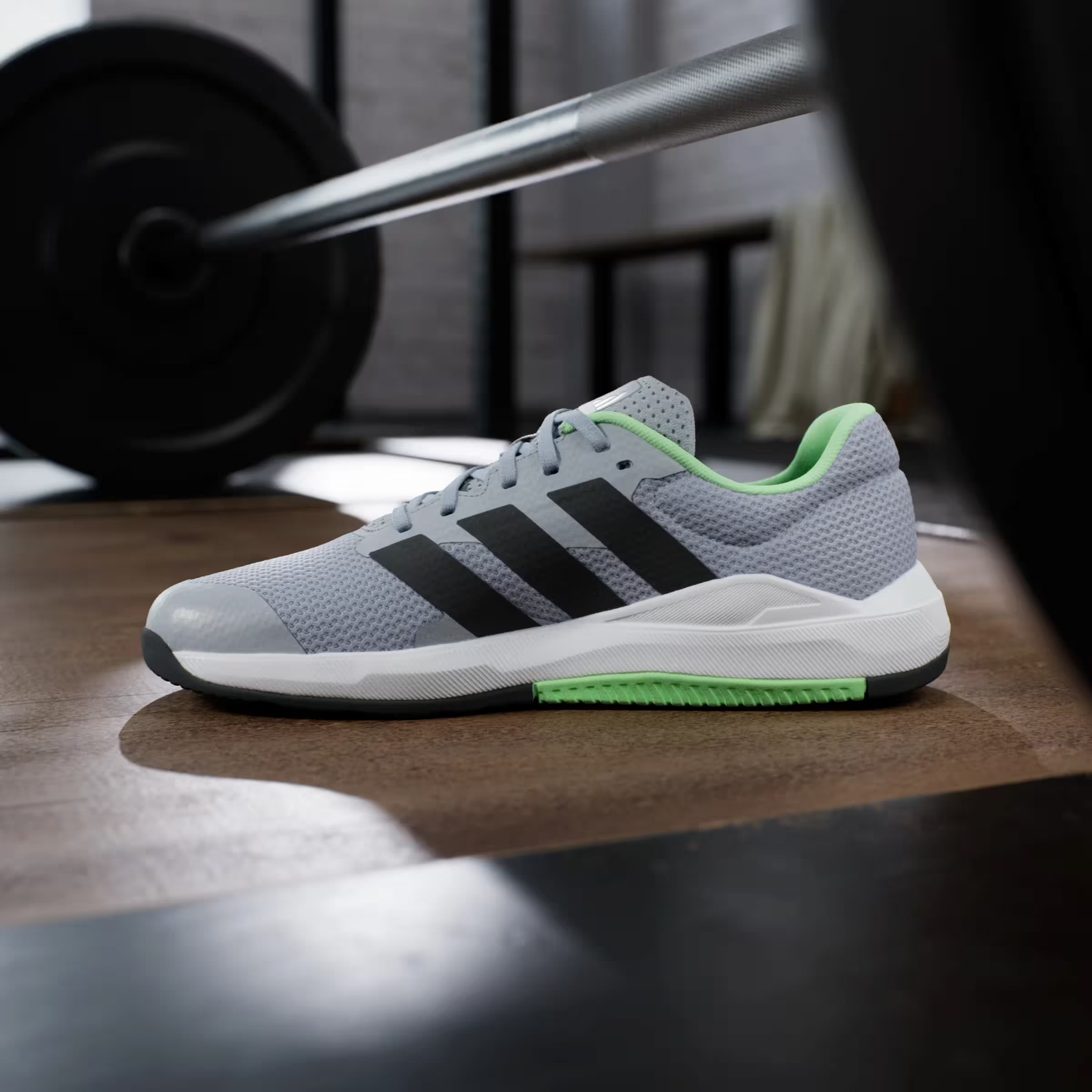 adidas Dropset Base Halo Silver Lime Burst Core Black