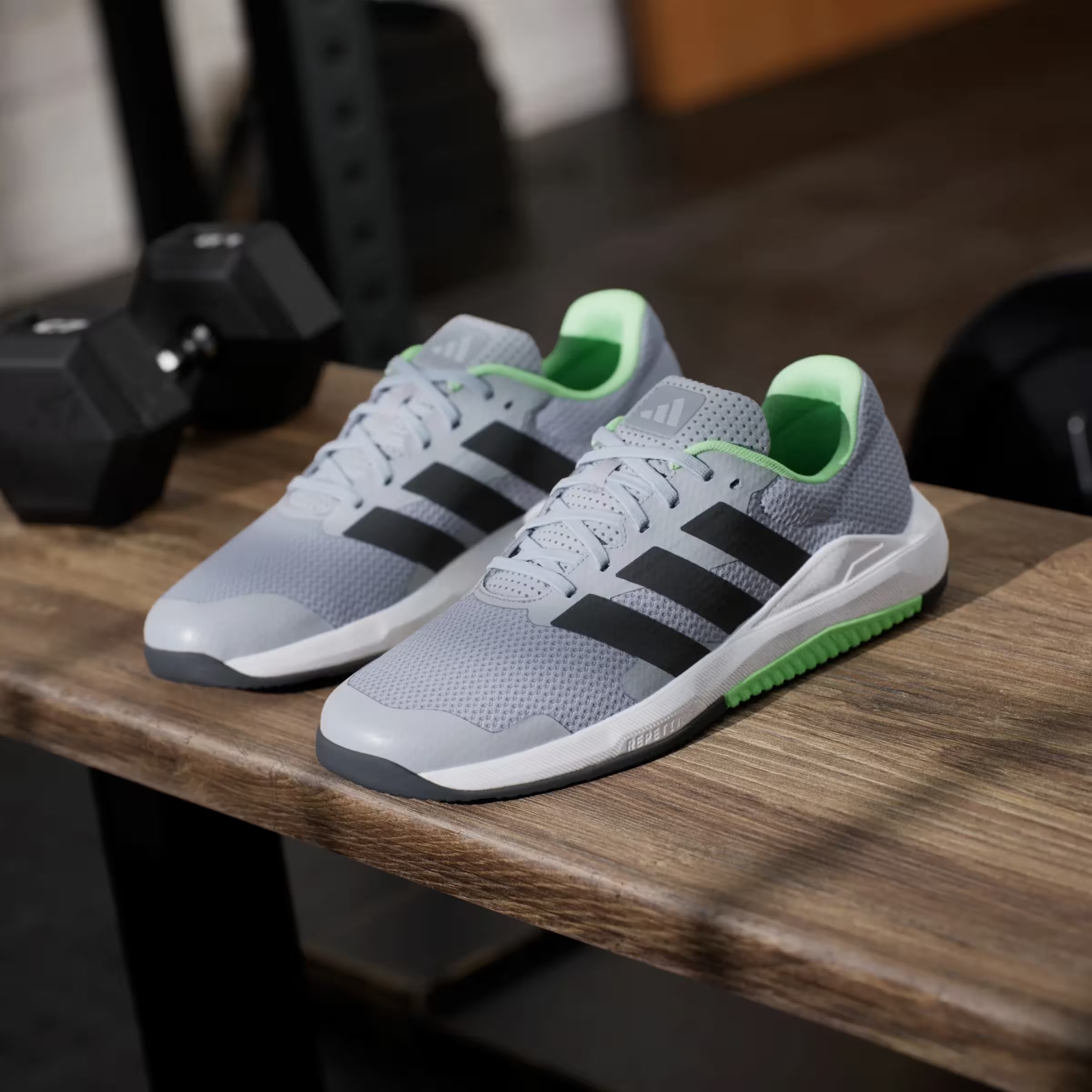 adidas Dropset Base Halo Silver Lime Burst Core Black