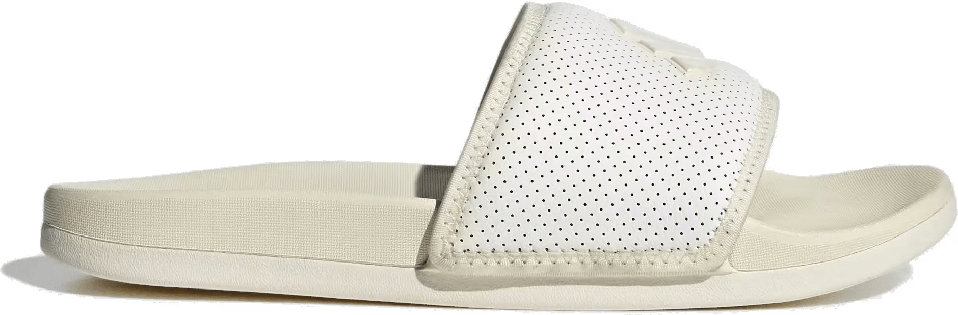 adidas Adilette Comfort Slides Off White Zero Metalic Wonder White (Women's)